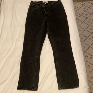 Abercrombie curve love 90’s slim straight ultra high rise